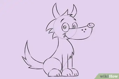 Imagem intitulada Draw a Wolf Step 7