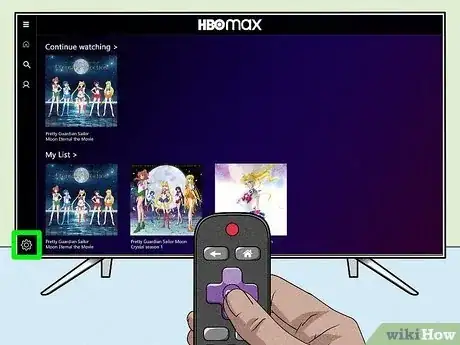 Imagem intitulada Sign Out of Hbo Max on Roku Step 2