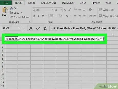 Imagem intitulada Compare Data in Excel Step 15