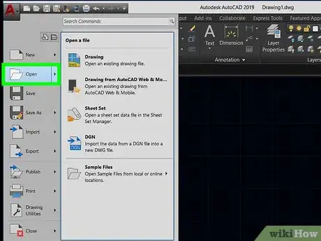 Imagem intitulada Open DGN Files in AutoCAD on PC or Mac Step 3