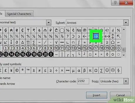 Imagem intitulada Insert Arrows in Excel on PC or Mac Step 6