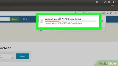 Imagem intitulada Install XAMPP on Linux Step 3