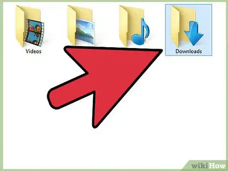 Imagem intitulada Open Downloads Step 1