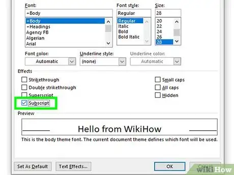 Imagem intitulada Type Subscript Step 8
