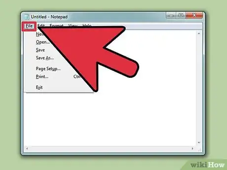Imagem intitulada Use Notepad Step 3