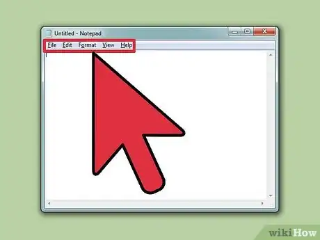 Imagem intitulada Use Notepad Step 2