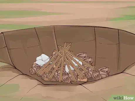 Imagem intitulada Build a Campfire Step 16