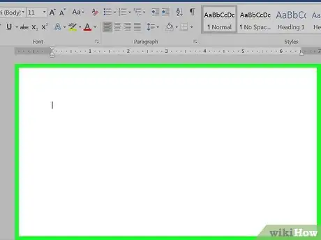 Imagem intitulada Add an Image in Word Step 1
