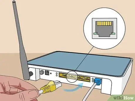 Imagem intitulada Connect a Router to a Modem Step 6