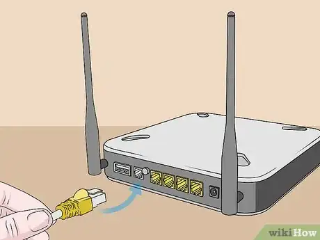 Imagem intitulada Connect a Router to a Modem Step 7