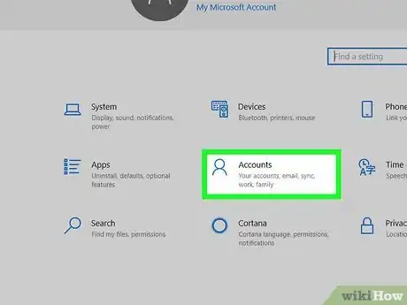 Imagem intitulada Delete User Accounts in Windows 10 Step 2