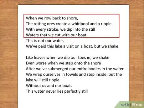 Imagem intitulada Write Quick Poems Step 13