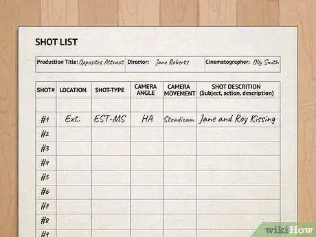 Imagem intitulada Write a Music Video Script Step 13