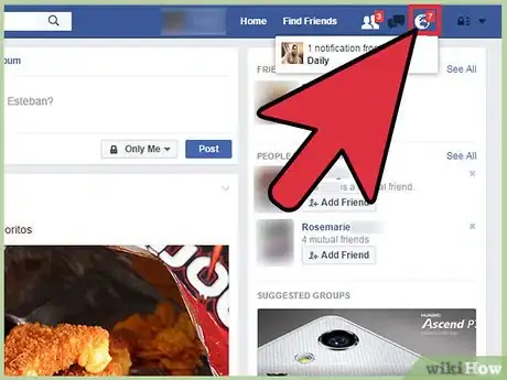 Imagem intitulada View Your Facebook Notifications Step 6