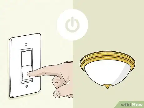 Imagem intitulada Change a Ceiling Light Bulb Step 1