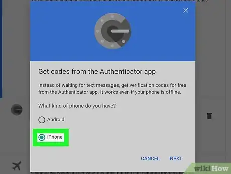 Imagem intitulada Restore Google Authenticator Step 14