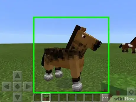 Imagem intitulada Ride a Horse on Minecraft Step 3