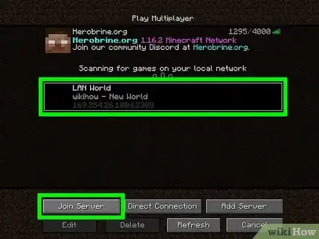 Imagem intitulada Play Minecraft Multiplayer Step 31