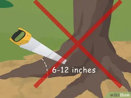 Imagem intitulada Dig up Tree Roots Step 2