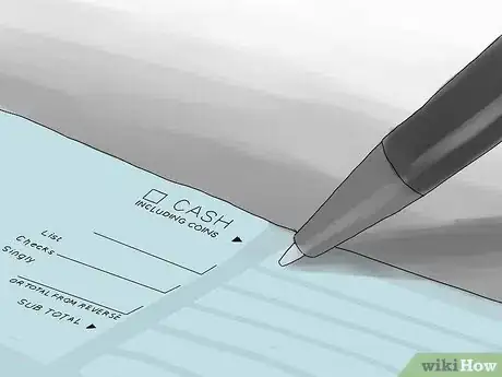 Imagem intitulada Deposit Checks Step 2