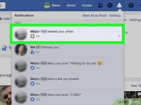 Imagem intitulada Clear Facebook Notifications Step 11