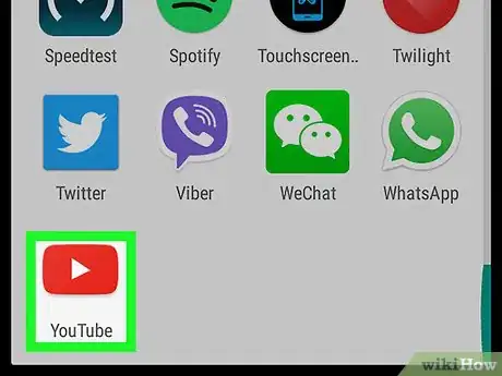 Imagem intitulada Copy a URL on the YouTube App on Android Step 1