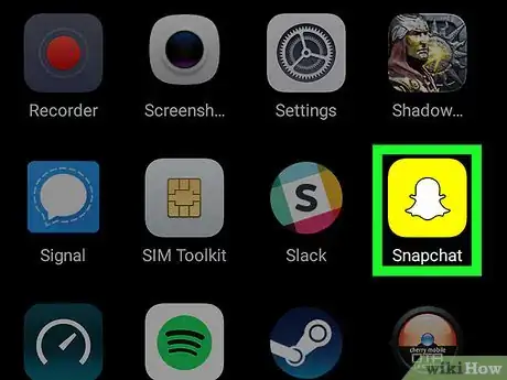 Imagem intitulada Recover Snapchat on Android Step 1