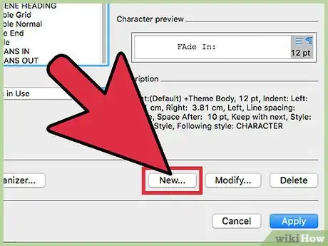 Imagem intitulada Write Screenplays Using Microsoft Word Step 10