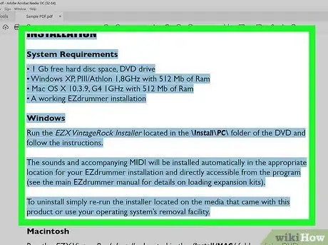 Imagem intitulada Copy and Paste PDF Content Into a New File Step 21