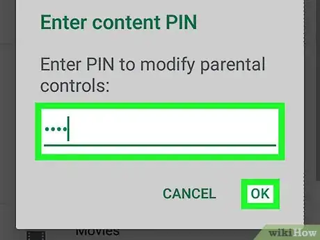 Imagem intitulada Disable Parental Controls on Android Step 6