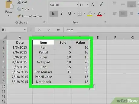 Imagem intitulada Create a Dashboard in Excel Step 4