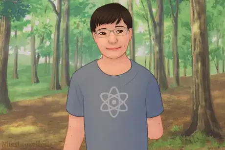 Imagem intitulada Guy in Nerdy T Shirt Takes a Walk.png