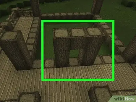 Imagem intitulada Build a Minecraft Village Step 1
