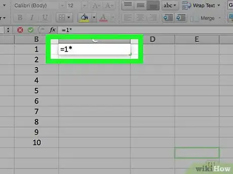 Imagem intitulada Multiply in Excel Step 5