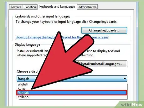 Imagem intitulada Change the Language in Windows 7 Step 8