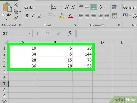 Imagem intitulada Subtract in Excel Step 3