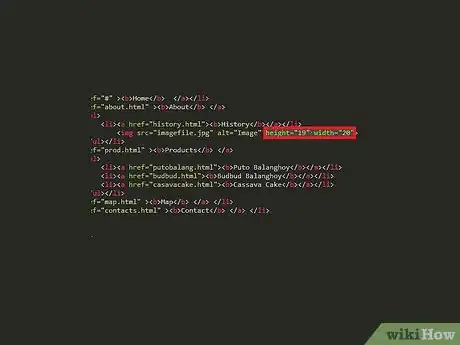 Imagem intitulada Set Image Width and Height Using HTML Step 3