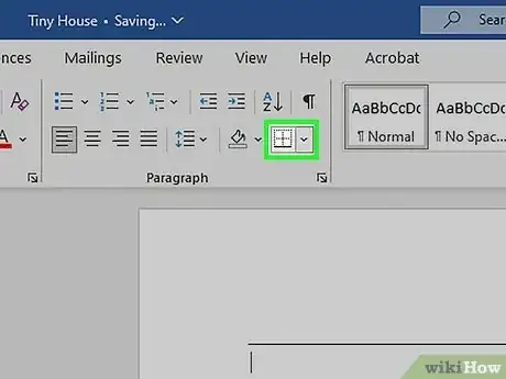 Imagem intitulada Get Rid of a Horizontal Line in Microsoft Word Step 7