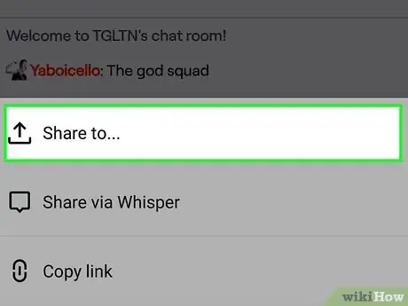 Imagem intitulada Share a Twitch Stream on Facebook on Android Step 4