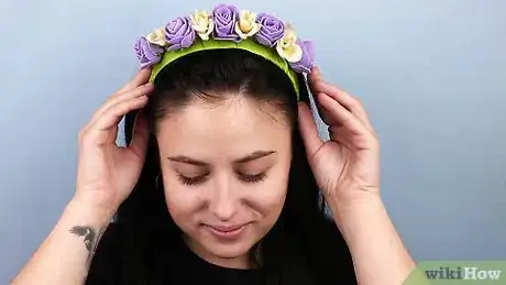 Imagem intitulada Make a Flower Crown Step 34