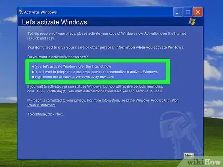 Imagem intitulada Activate Windows XP Without a Genuine Product Key Step 21