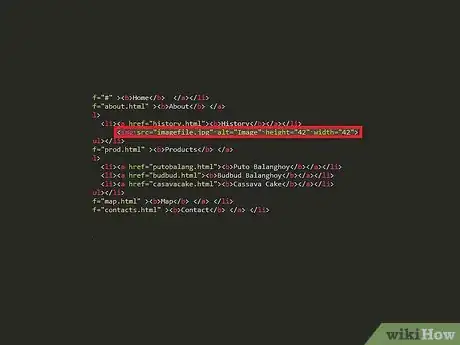 Imagem intitulada Set Image Width and Height Using HTML Step 2
