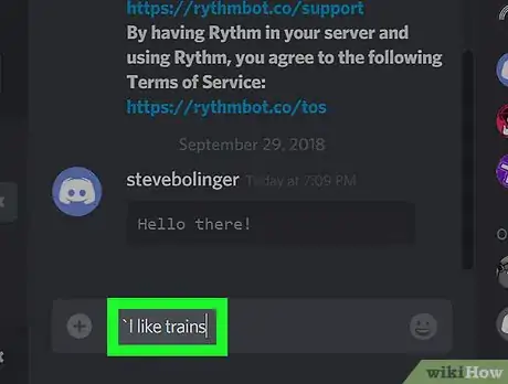 Imagem intitulada Format Text as Code in Discord Step 5