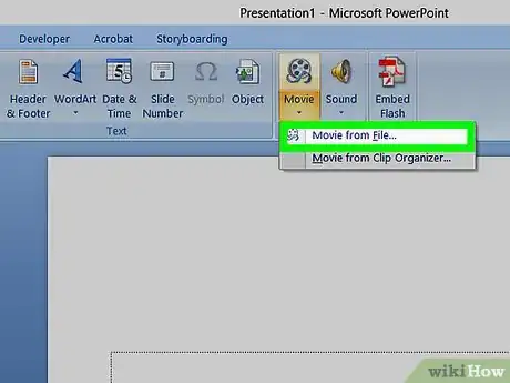 Imagem intitulada Embed Video in PowerPoint Step 5
