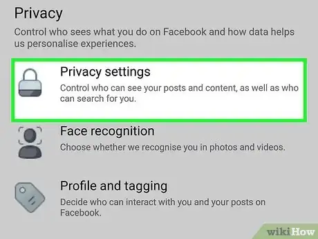 Imagem intitulada Hide Mutual Friends on Facebook on Android Step 5