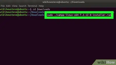 Imagem intitulada Install XAMPP on Linux Step 7
