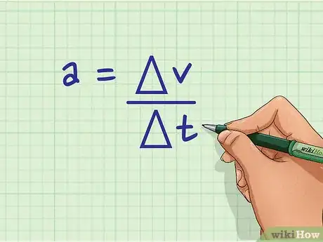 Imagem intitulada Calculate Acceleration Step 1