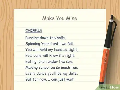 Imagem intitulada Write a Song Step 4