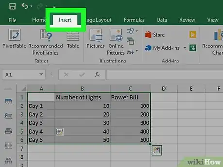 Imagem intitulada Create a Graph in Excel Step 8