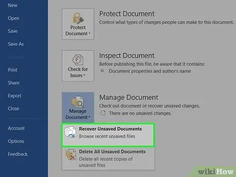 Imagem intitulada Recover Word Documents Step 5
